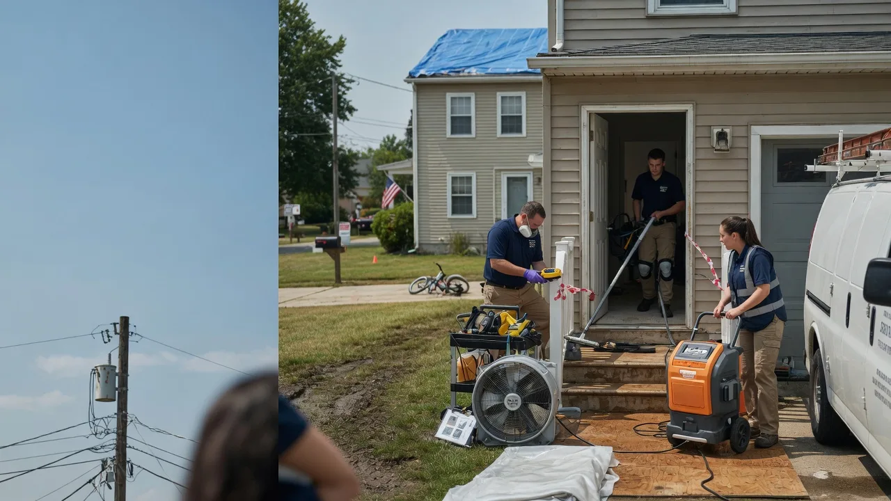 Water Damage Repair in Leroy, MI near me